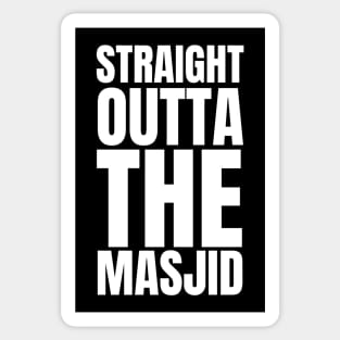 Straight Outta The Masjid Sticker